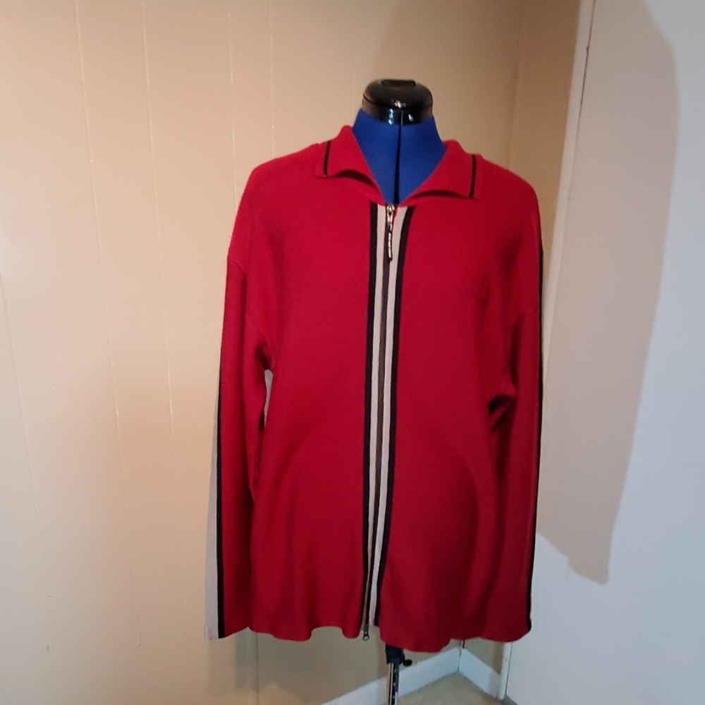 Dementre Zip Front Sweater